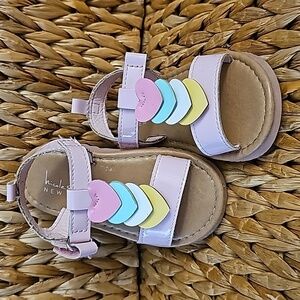 NICOLE MILLER Toddler Heart Sandals 5